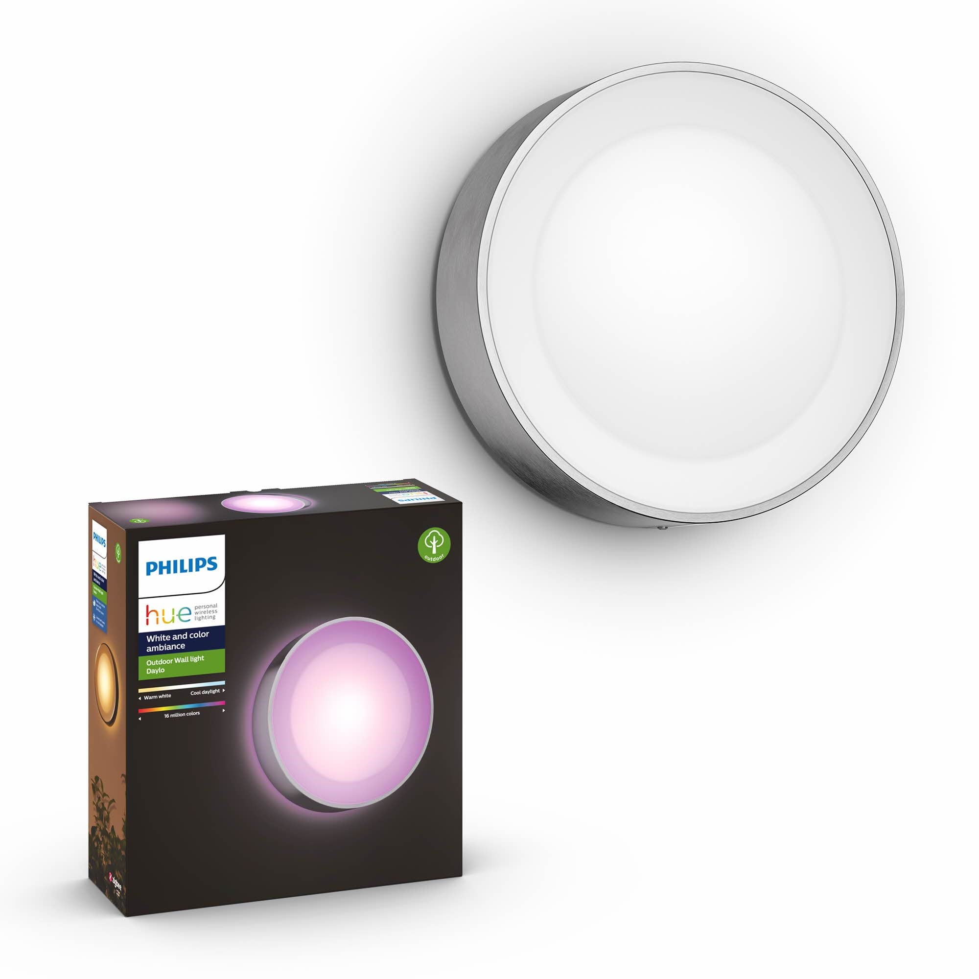 Philips Hue Outdoor Daylo Wandleuchte - Inox - Smart Home