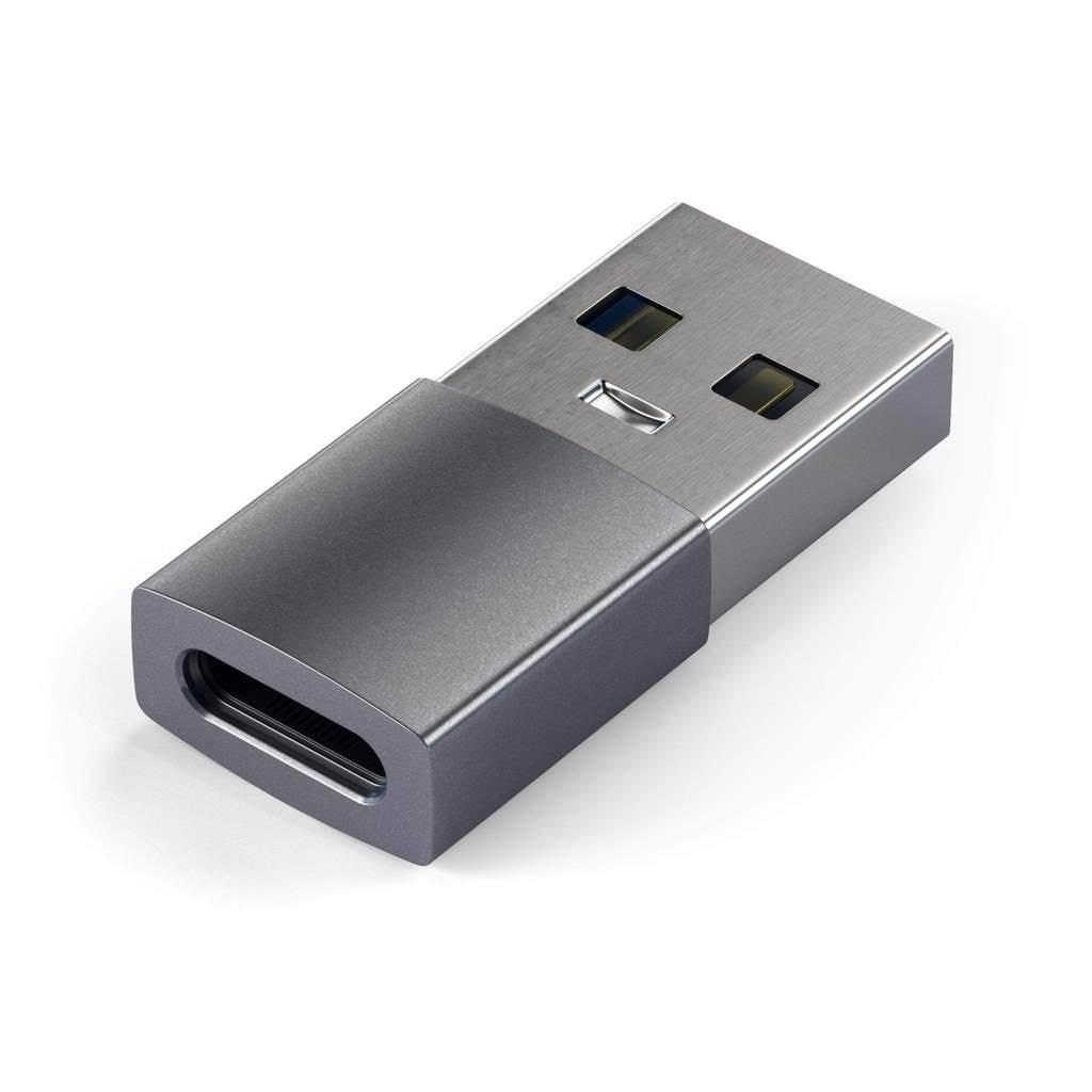 Satechi Usb Type-a to Usb-c Adapter - Usb Kabel Grau St-taucm