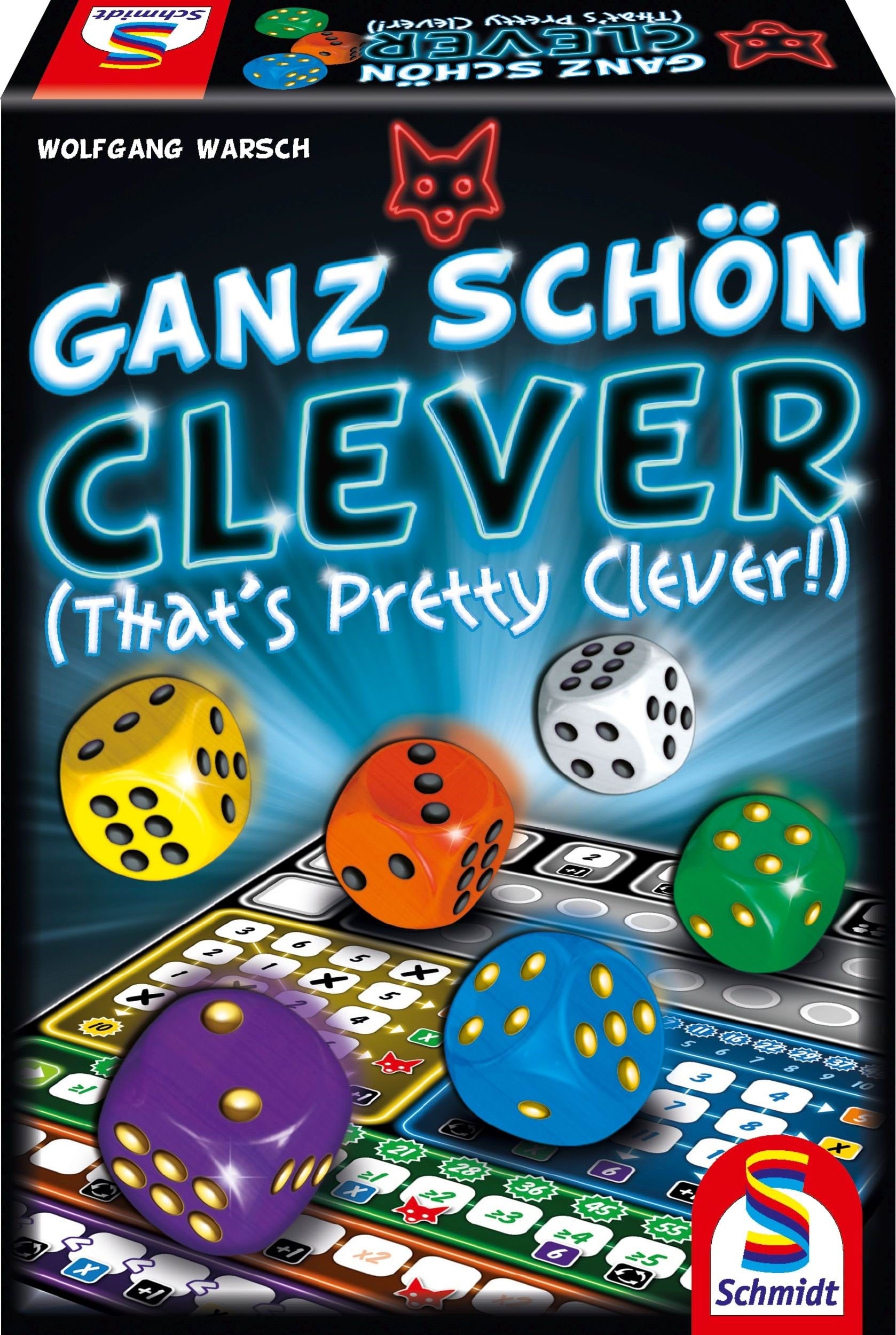Schmidt Ganz Schön Clever (EN + DE) - Brettspiele Sch8198