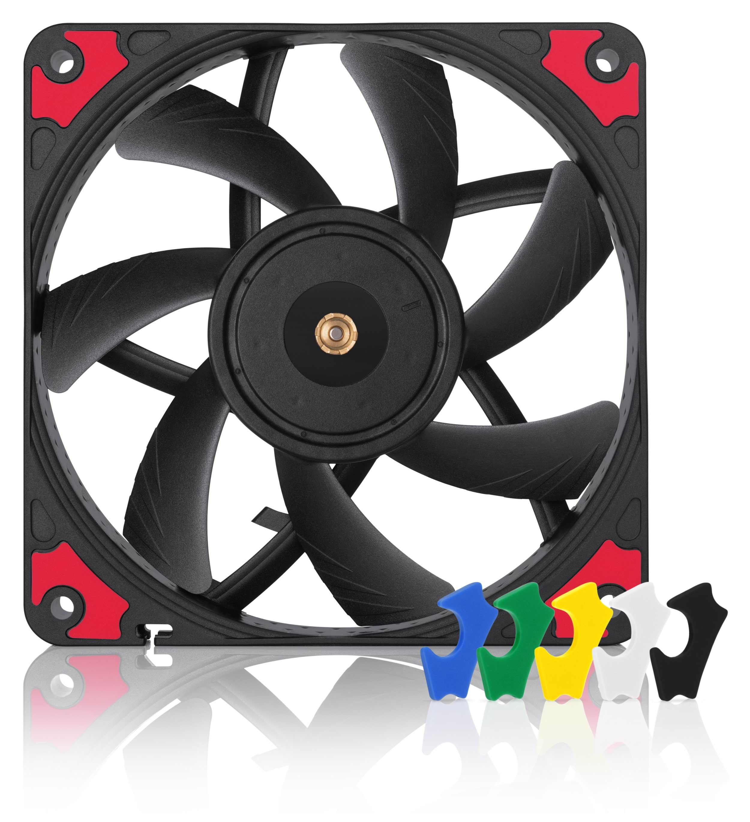 Noctua Nf-a12x15 Pwm Chromax.Black.Swap - Gehäuselüfter - 120mm - Schwarz - 24 Dba - Gehaeuseluefter