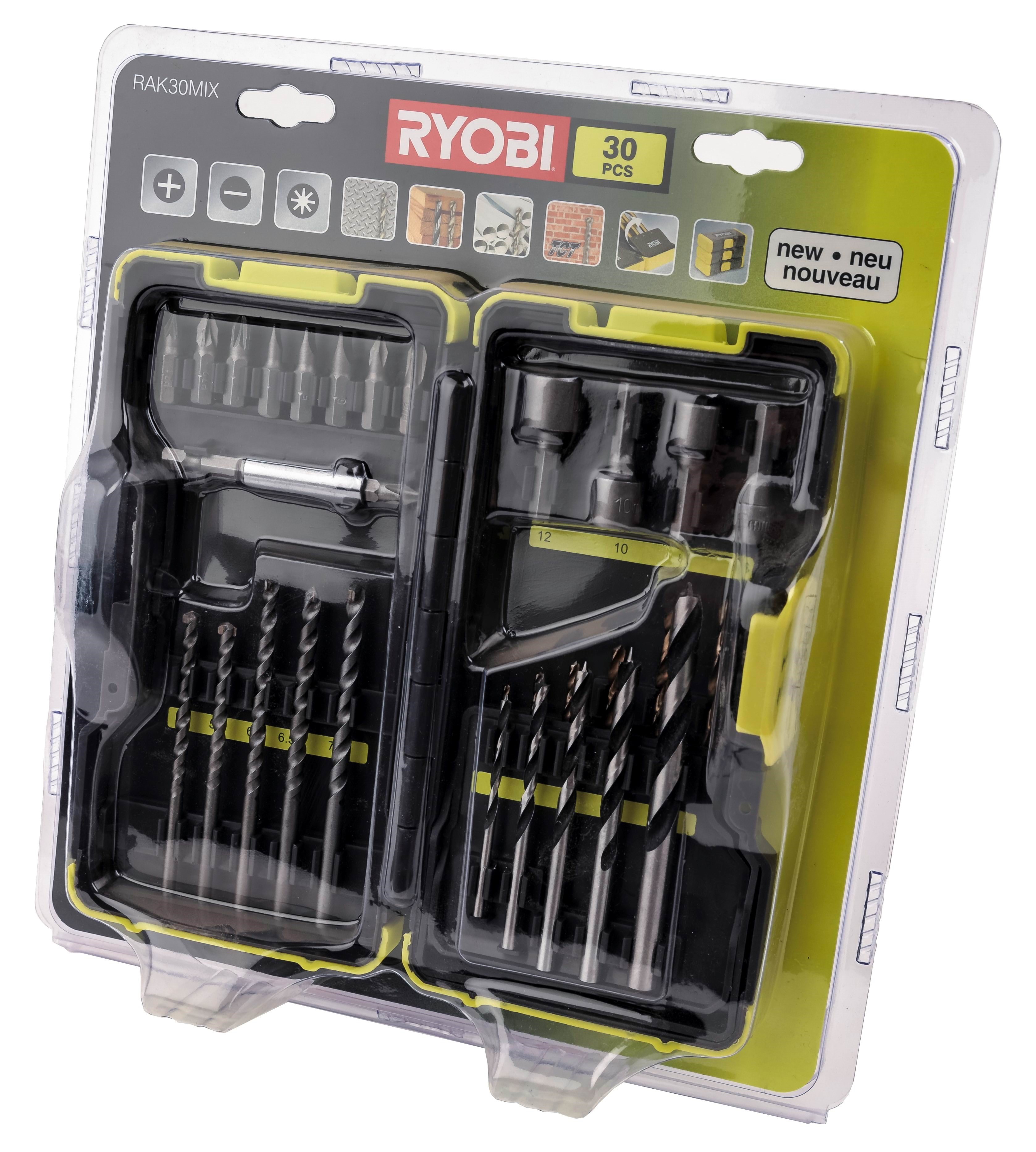 Ryobi Rak30mix - Screwdriver And Drill Bit Set - Bohrer Bits