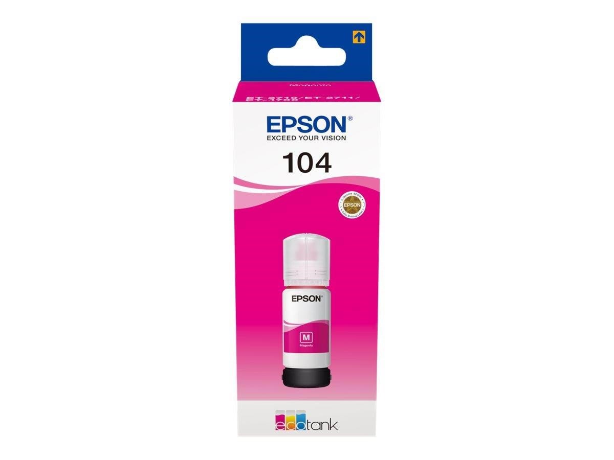 Epson Ecotank 113 Magenta Ink - Druckerzubehoer Tinte Toner C13t06b340