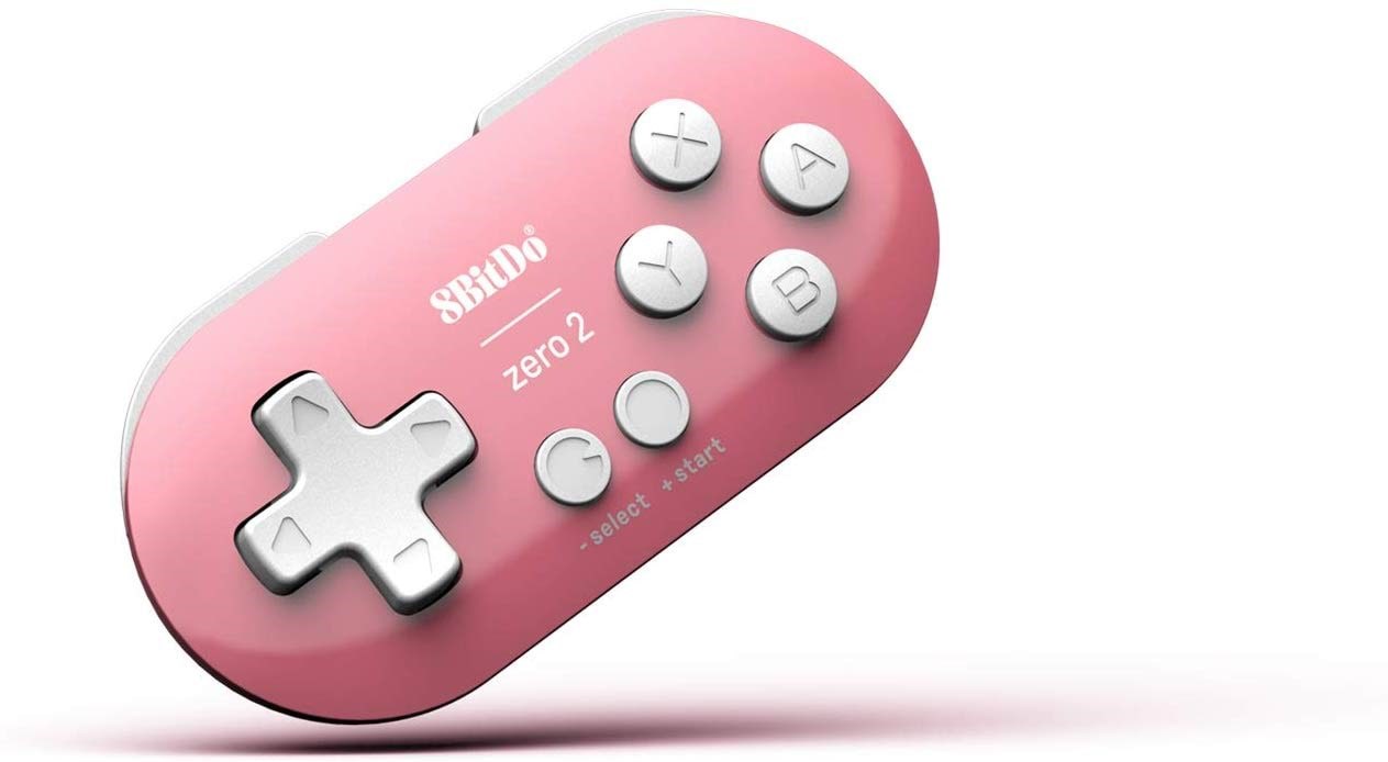 8bitdo Zero 2 - Pocket-size - Pink - Wireless Controller - Android - Gaming Zubehoer
