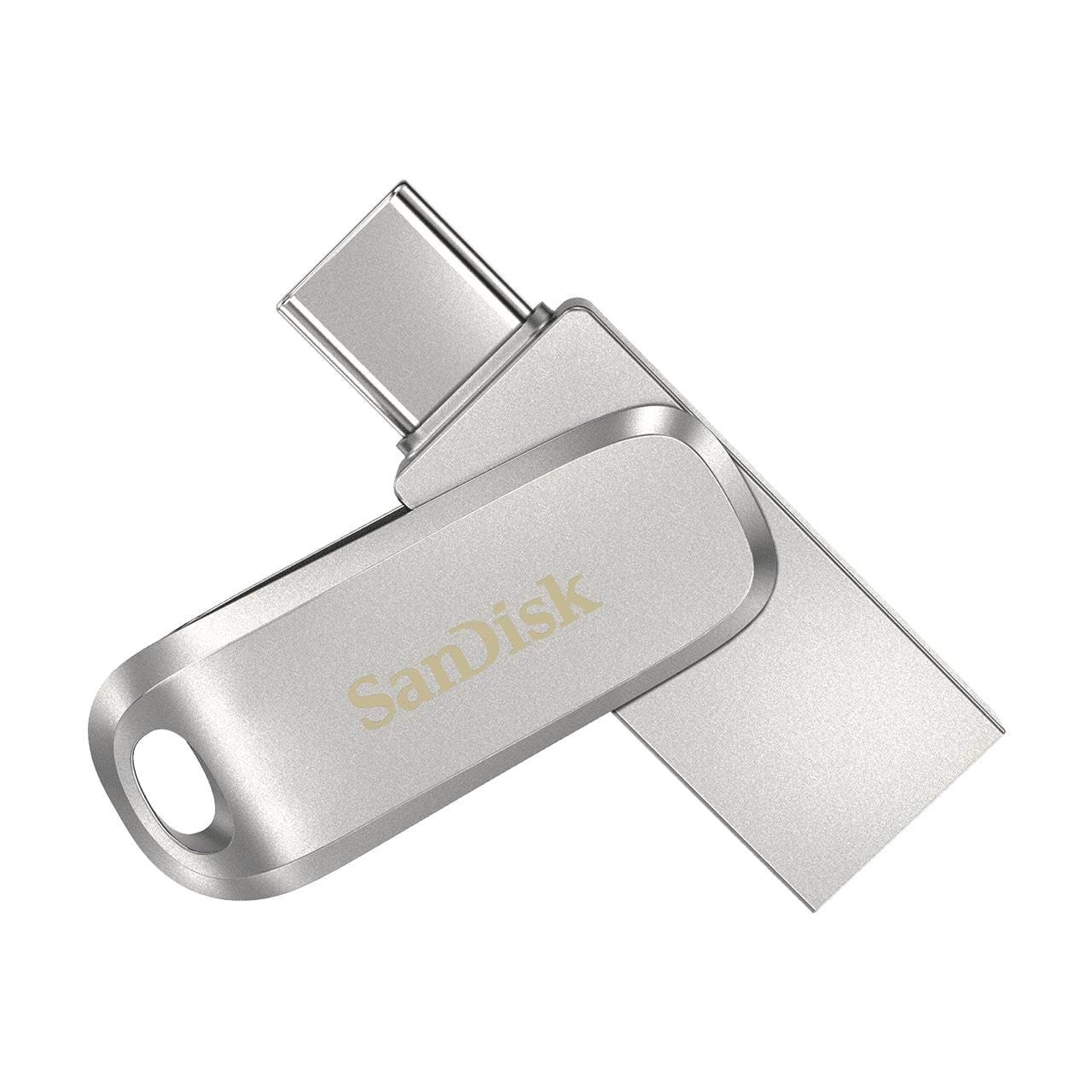 Sandisk Ultra Dual Drive Luxe - 32gb - Usb-stick - Usb Stick Silber Sdddc4-032g-g46