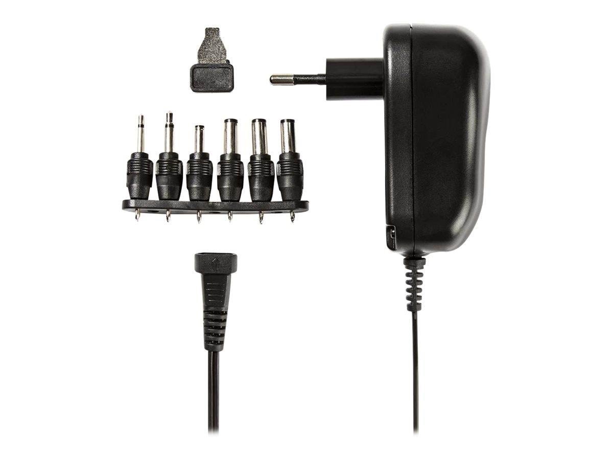 Nedis Universal AC Power Adapter - 12 W | 3 - 12 V DC | 1.80 m | 2.0 A | 6 Plug(s) - Handys Adapter Und Ladegeraete