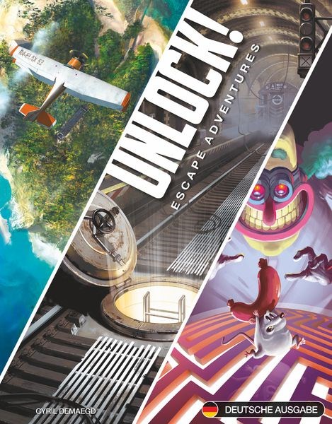 Asmodee Unlock 1! Escape Adventures (Eng) - Brettspiele Amdunlock01