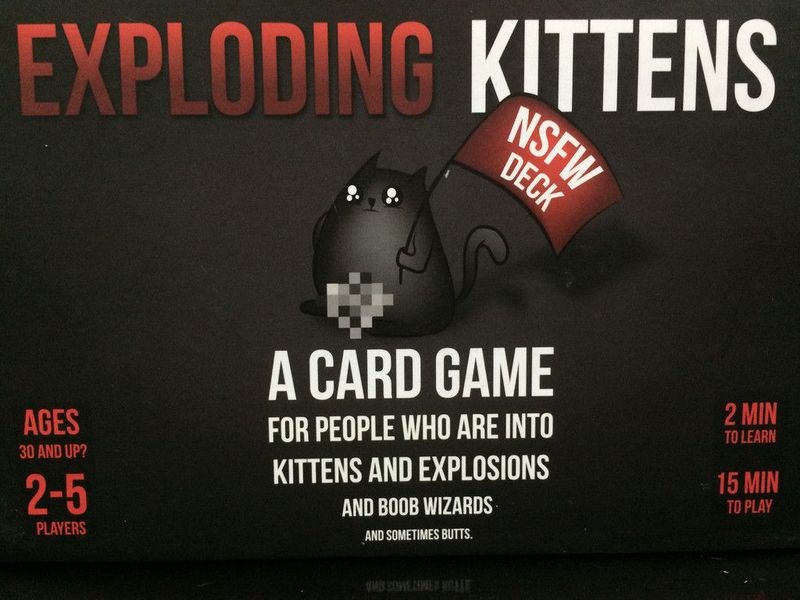 Exploding Kittens Nsfw Edition (English) - Brettspiele