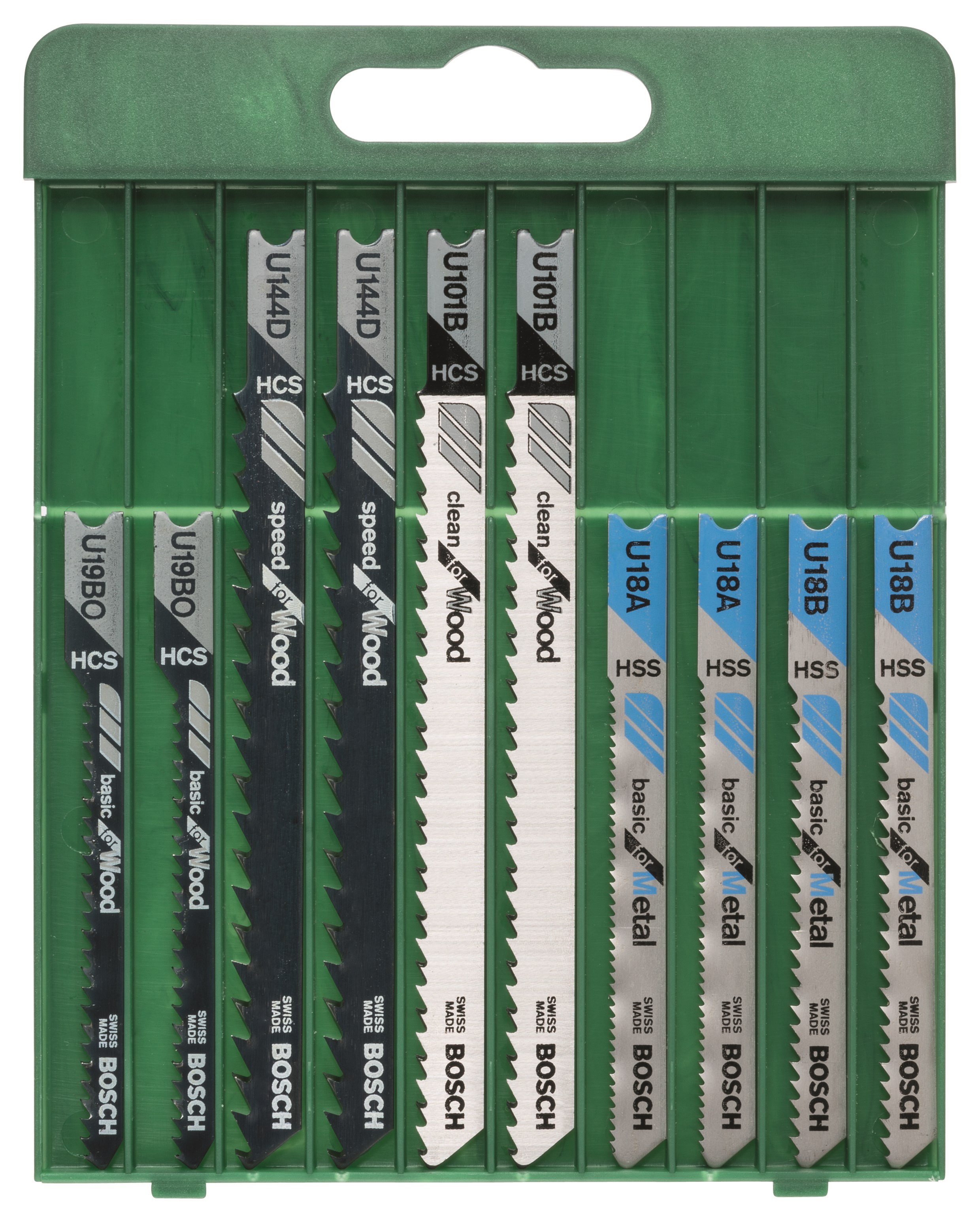 Bosch Stiksavklingesæt Uskaft Træ/metal 10 Stk - Bohrer Bits 2609256776