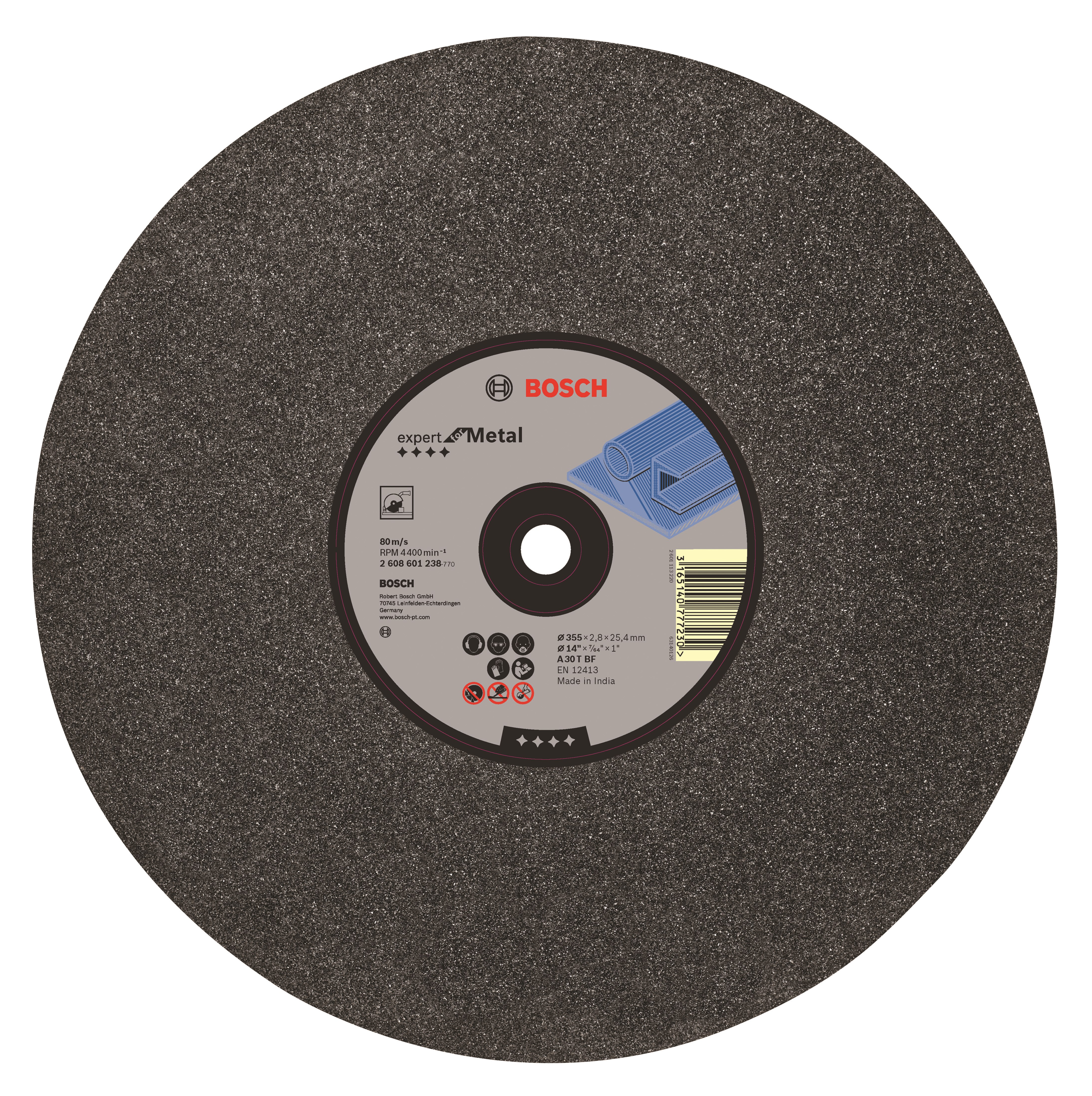 Bosch Skæreskive Exp Metal 355x25.4x2.8mm - Haus Garten