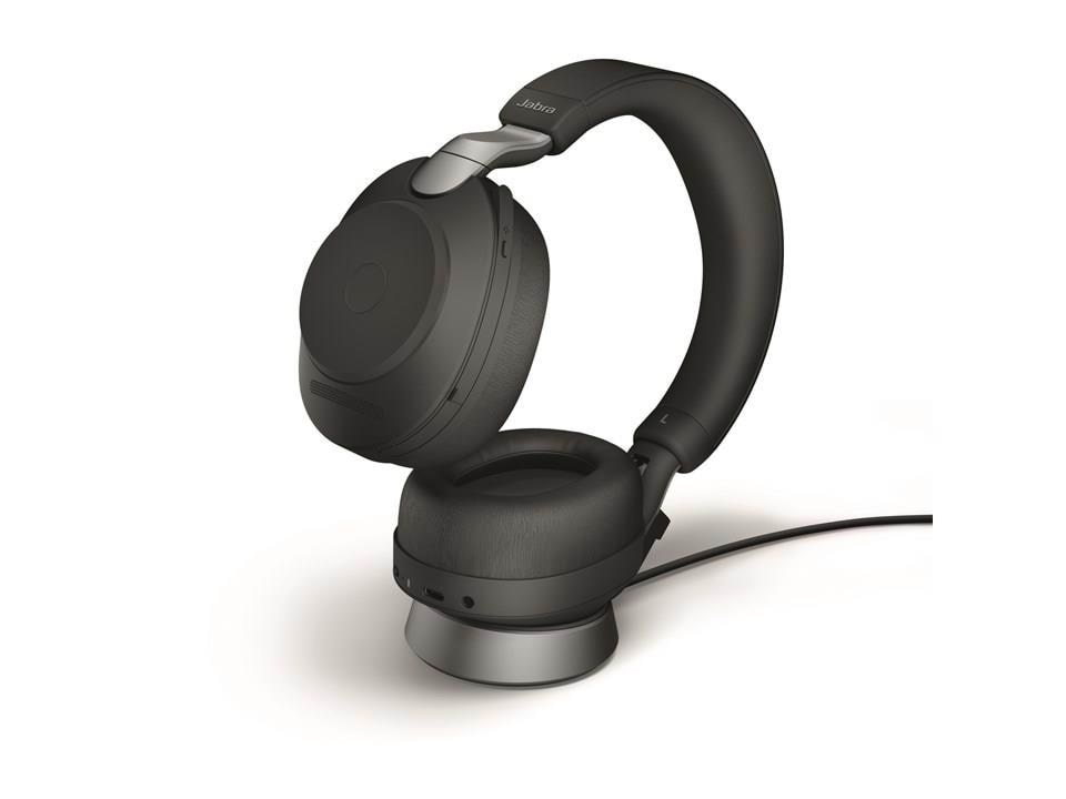 Kopfhörer - Jabra Evolve2 85 Link380c UC Stereo Stand Black - Kopfhoerer/headsets 28599-989-889
