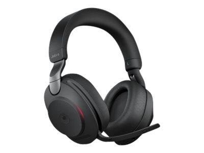 Kopfhörer - Jabra Evolve2 85 Link380c MS Stereo Stand Black - Kopfhoerer/headsets 28599-999-889