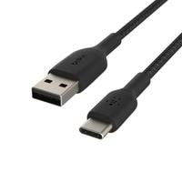 Belkin Boostcharge Usb-a to Usb-c Cable - Braided - 2m - Black - Usb Kabel Schwarz Cab002bt2mbk