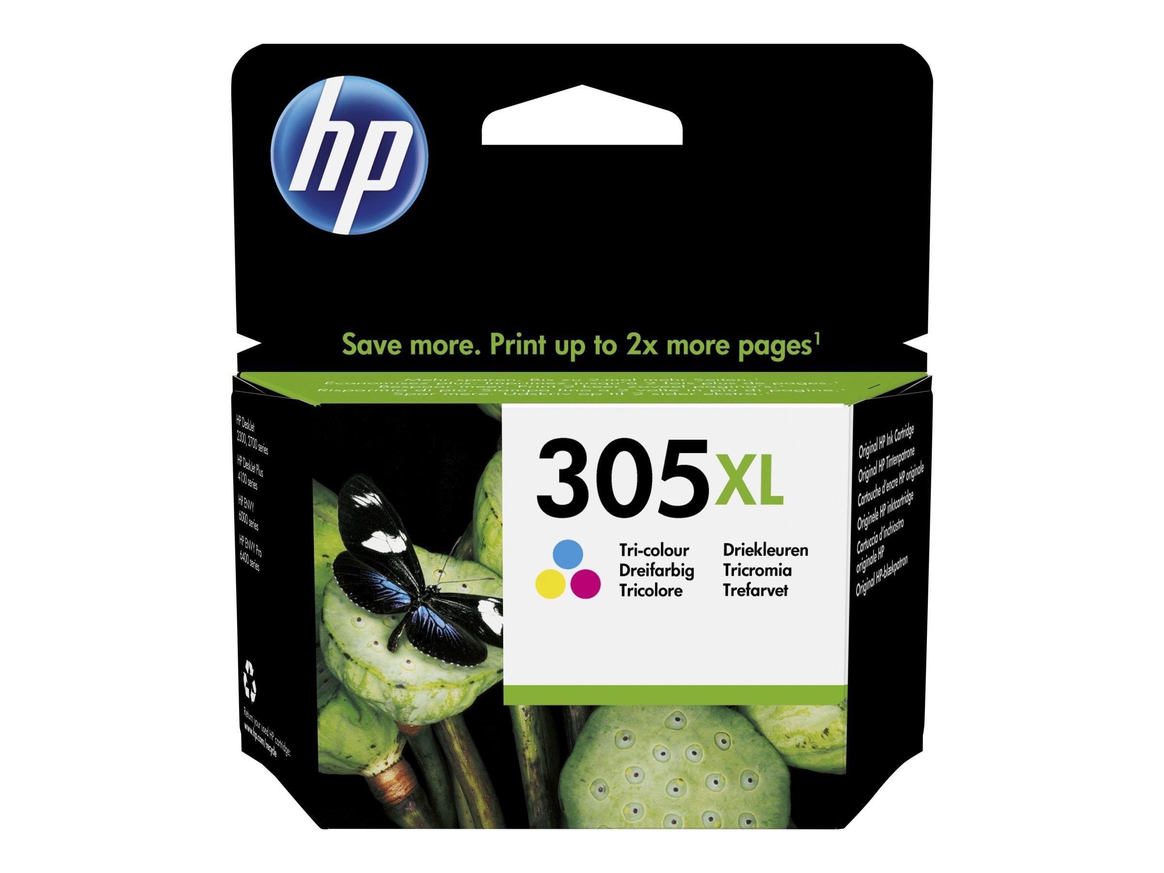 HP 305xl / 3ym63ae - High Capacity - Tri-color (Cyan Magenta Yellow) - Druckerzubehoer Tinte Toner