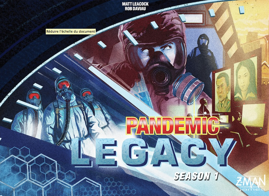 Pandemic Legacy Blue Season 1 (Eng) - Brettspiele Zmgzm7170