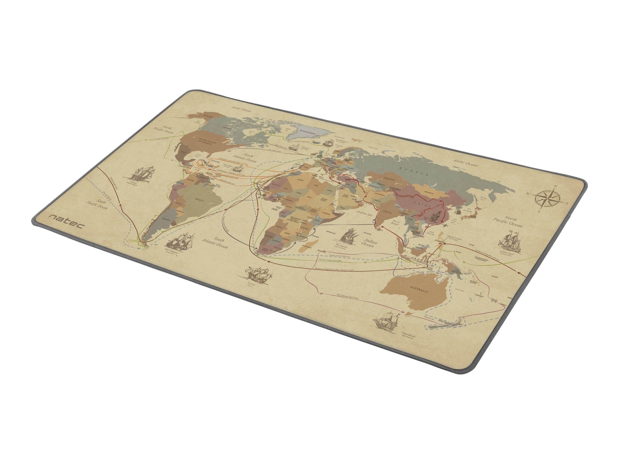 Natec Discoveries - Keyboard And Mouse Pad - Mauspads Zubehoer