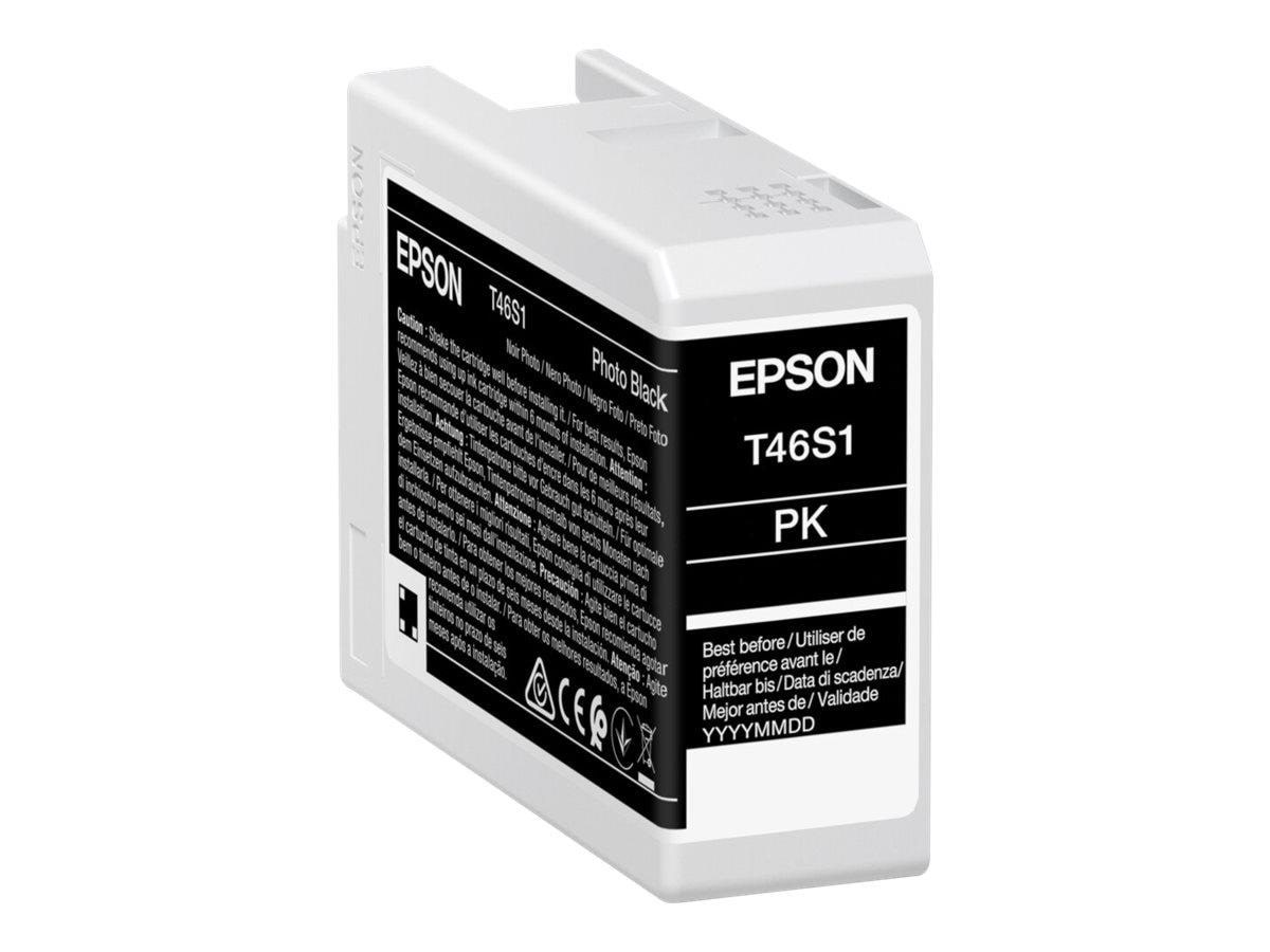 Epson Singlepack Photo Black T46s1 Ultrachrome Pro - Druckerzubehoer Tinte Toner Foto Schwarz C13t46s100