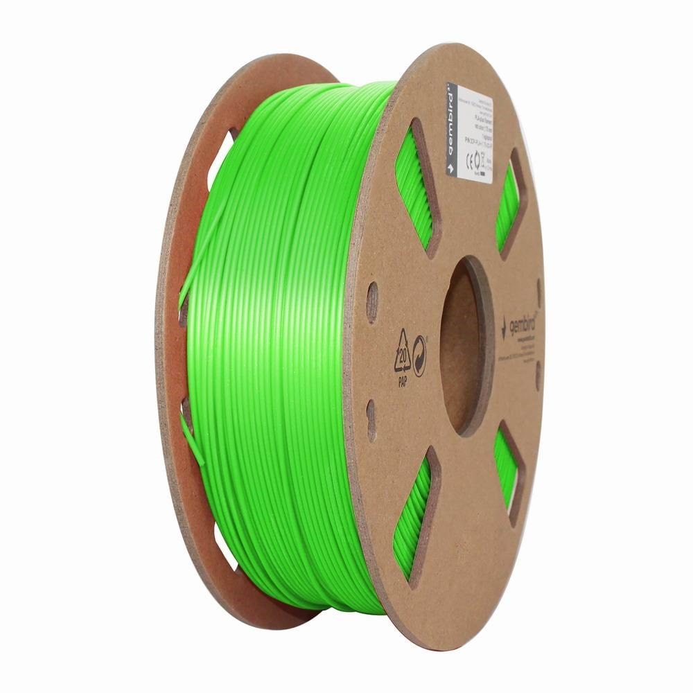 Gembird Pla+ Filament - Green - 1.75mm ø - 1 kg - Filament 3D Drucker