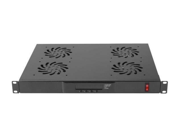 Lanberg Ak-1503-b - 1U - Ventilation Fan Unit - Rack Gehaeuse