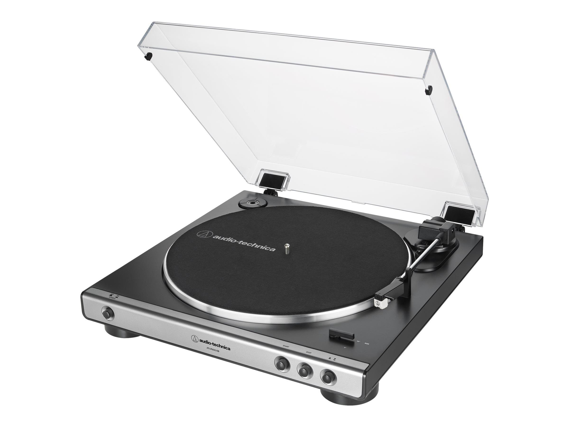 Audio-technica At-lp60xusb - Vollautomatisch - Riemenantrieb - Usb - Plattenspieler Grau