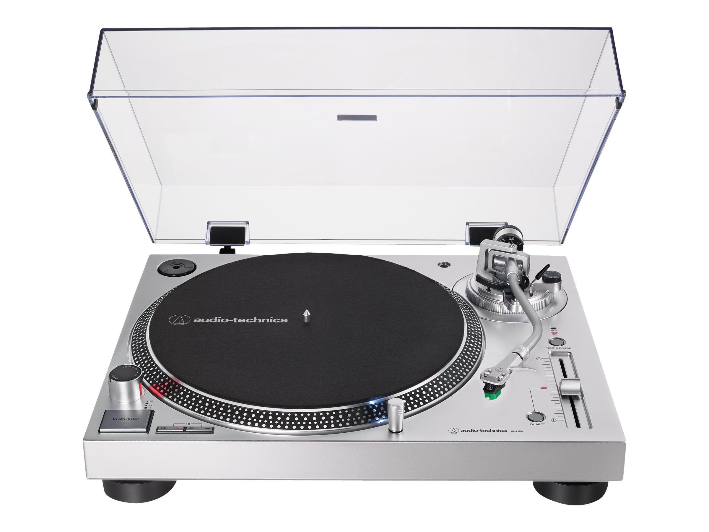 Audio-technica At-lp120xusb - Manuell - Direktantrieb - Usb - Plattenspieler Silber At-lp120xusbsv