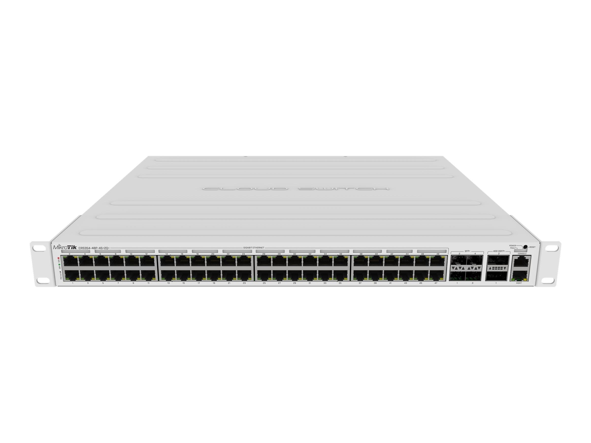 Mikrotik Crs354-48p-4s+2Q+RM - Switches