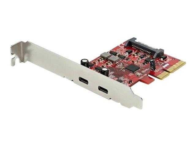 Pcie Usb 3.1 Card - 2x Usb C 3.1 Gen 2 10gbps - Pcie Gen 3 x4 - Asm3142 Chipset - Usb Type C Pci Express Card - Usb Adapter - Controller