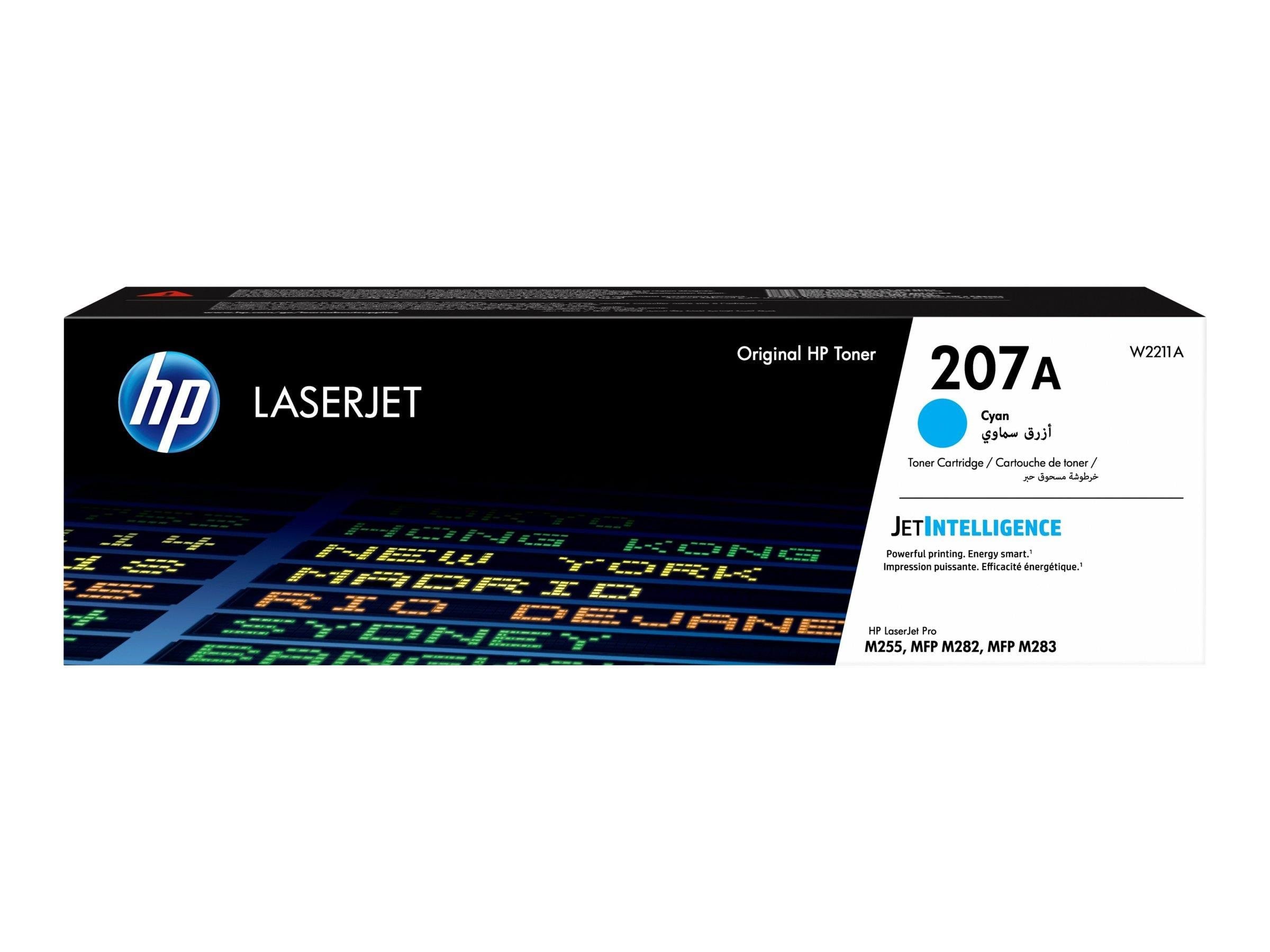 HP 207a / W2211a Cyan Toner - Druckerzubehoer Tinte Toner