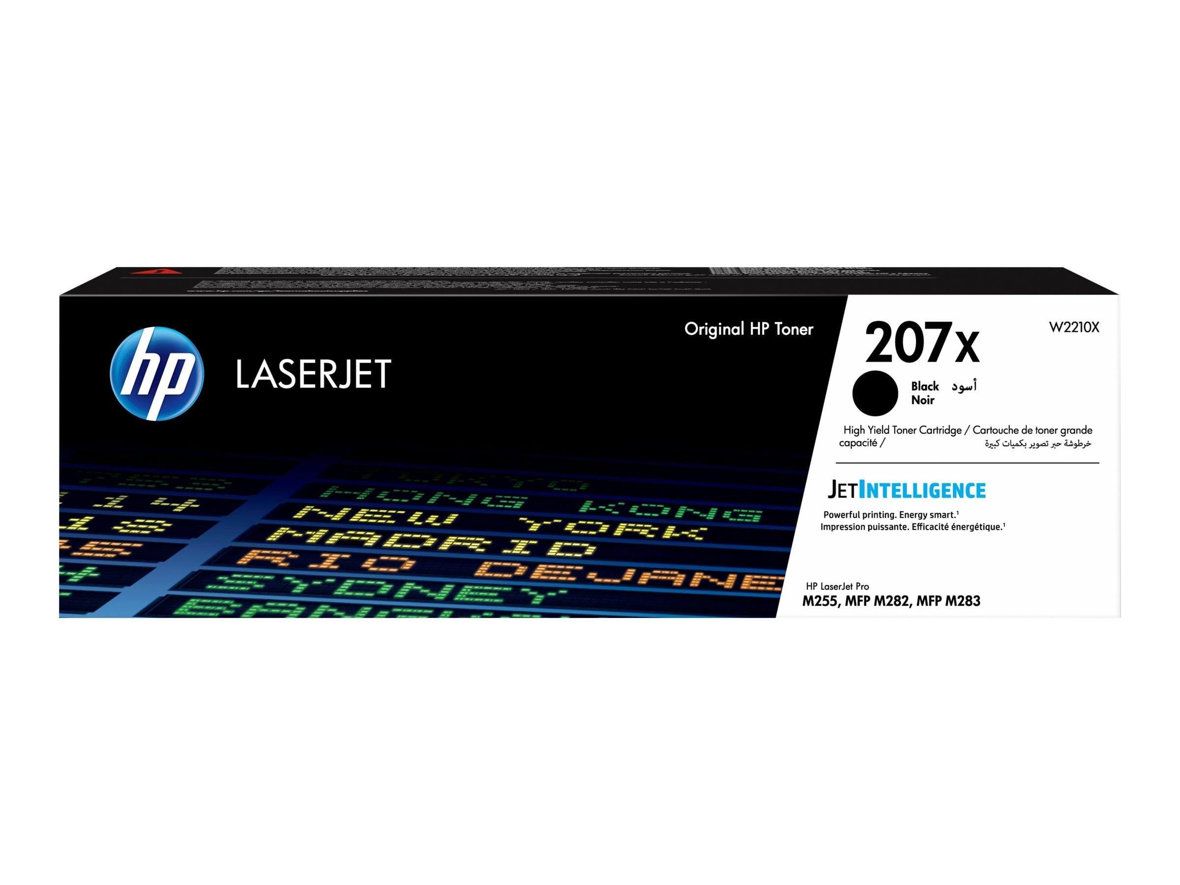 HP 207x / W2210x High Capacity Black Toner - Druckerzubehoer Tinte Toner