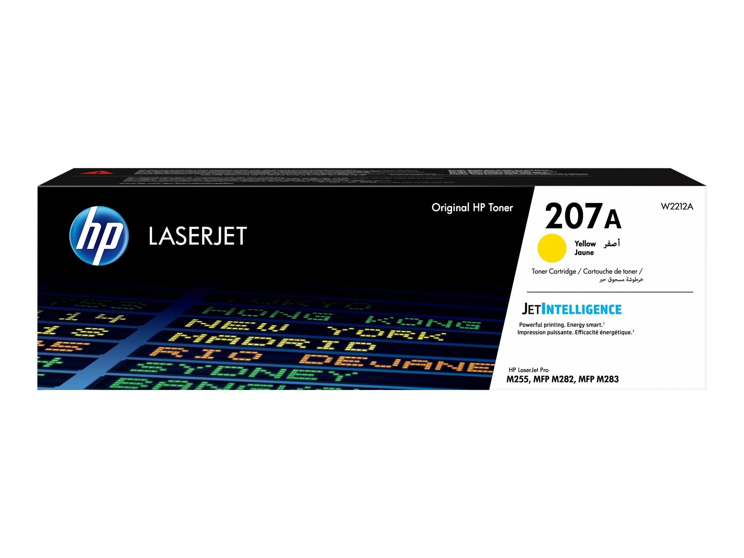 HP 207a / W2212a Yellow Toner - Druckerzubehoer Tinte Toner
