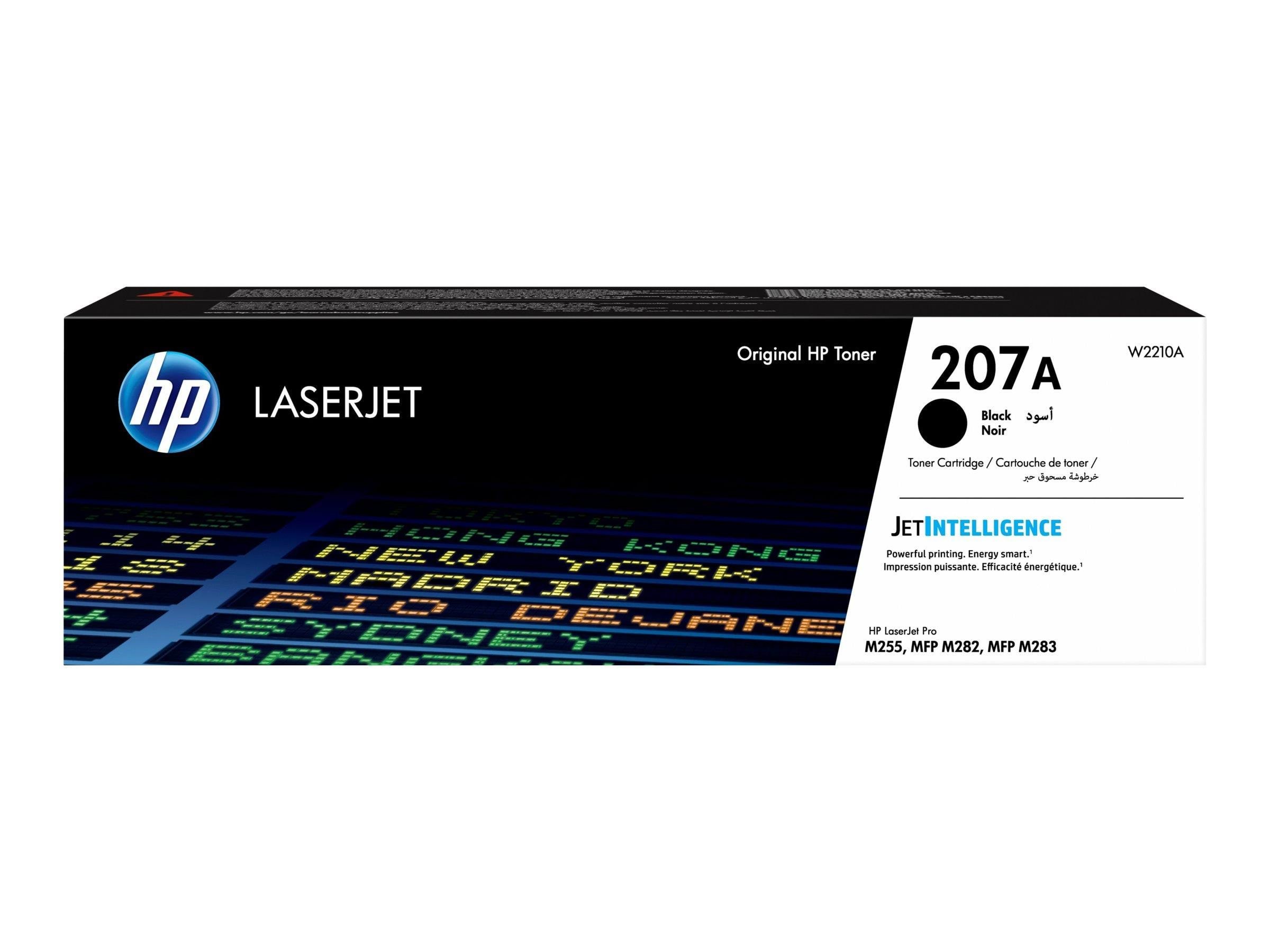 HP 207a / W2210a Black Toner - Druckerzubehoer Tinte Toner Schwarz