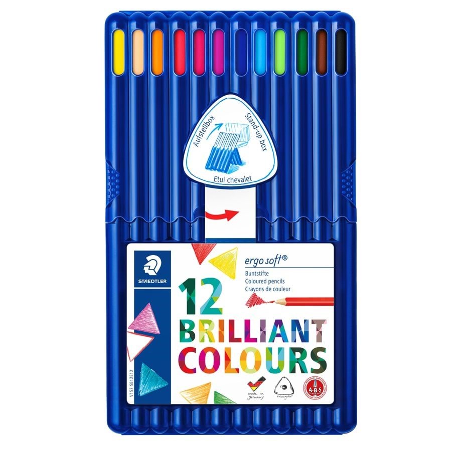Staedtler Buntstift Ergosoft 12st Fsc 100% - Hobby Zubehoer
