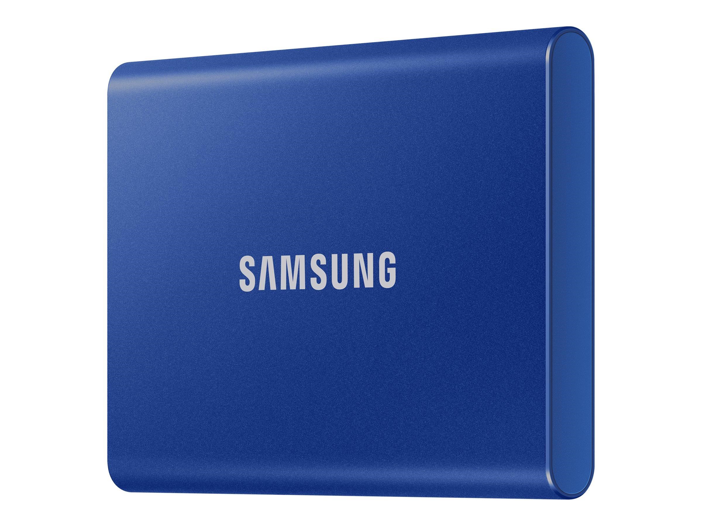 Samsung Portable Ssd T7 - 1tb - Blau - Extern Ssd - Usb 3.2 Gen 2