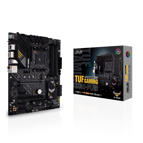 Asus Tuf Gaming B550-plus Mainboard - Amd B550 - Amd Am4 - Ddr4 Ram - Atx