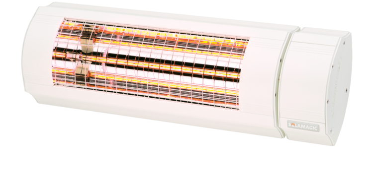 Solamagic Eco+ Pro 2000 Btc, HP No-glare, Weiß - Terassenheizung