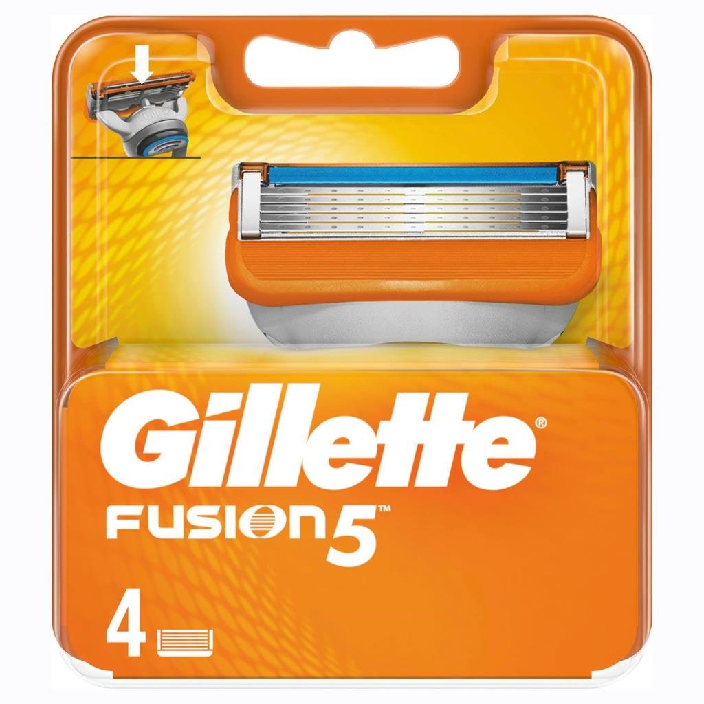 Gillette Fusion Manual Blades 4 Pack - Rasierausstattung