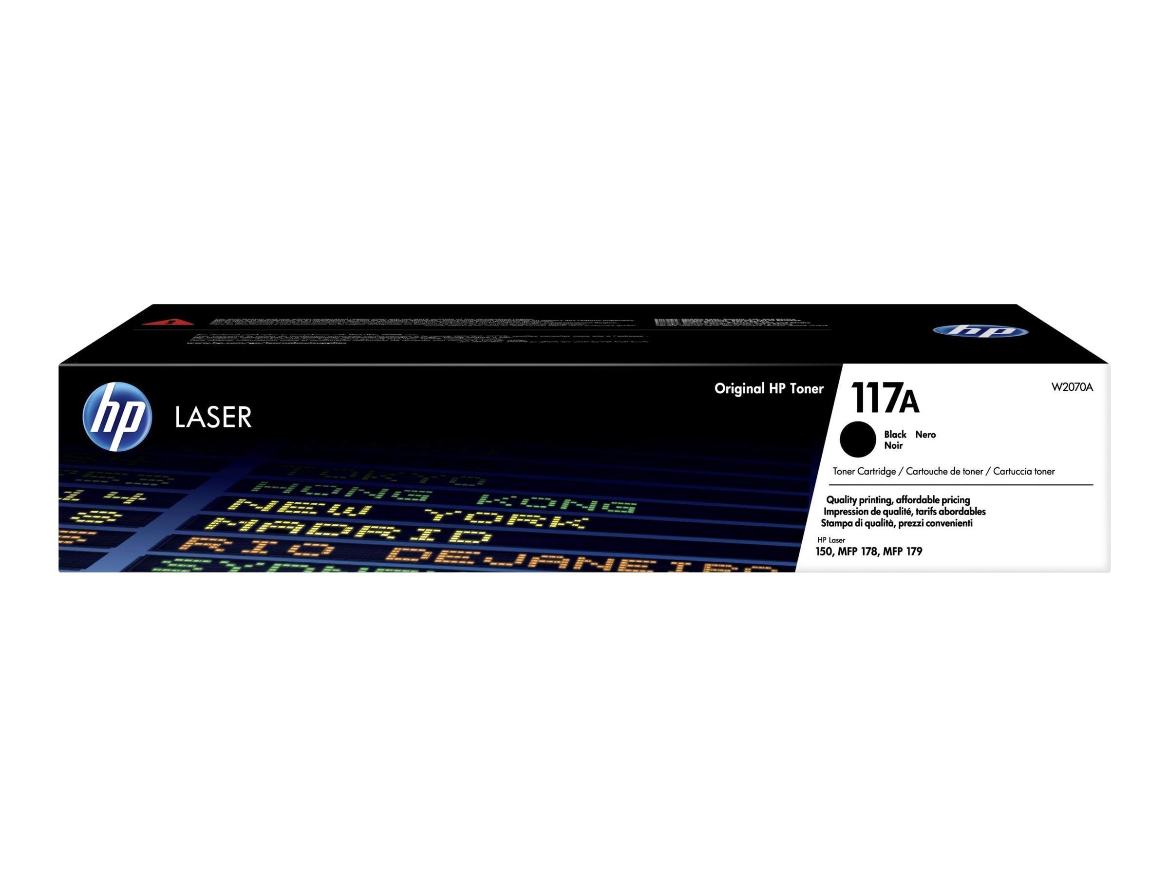 HP 117a / W2070a - Black Toner - Druckerzubehoer Tinte Toner