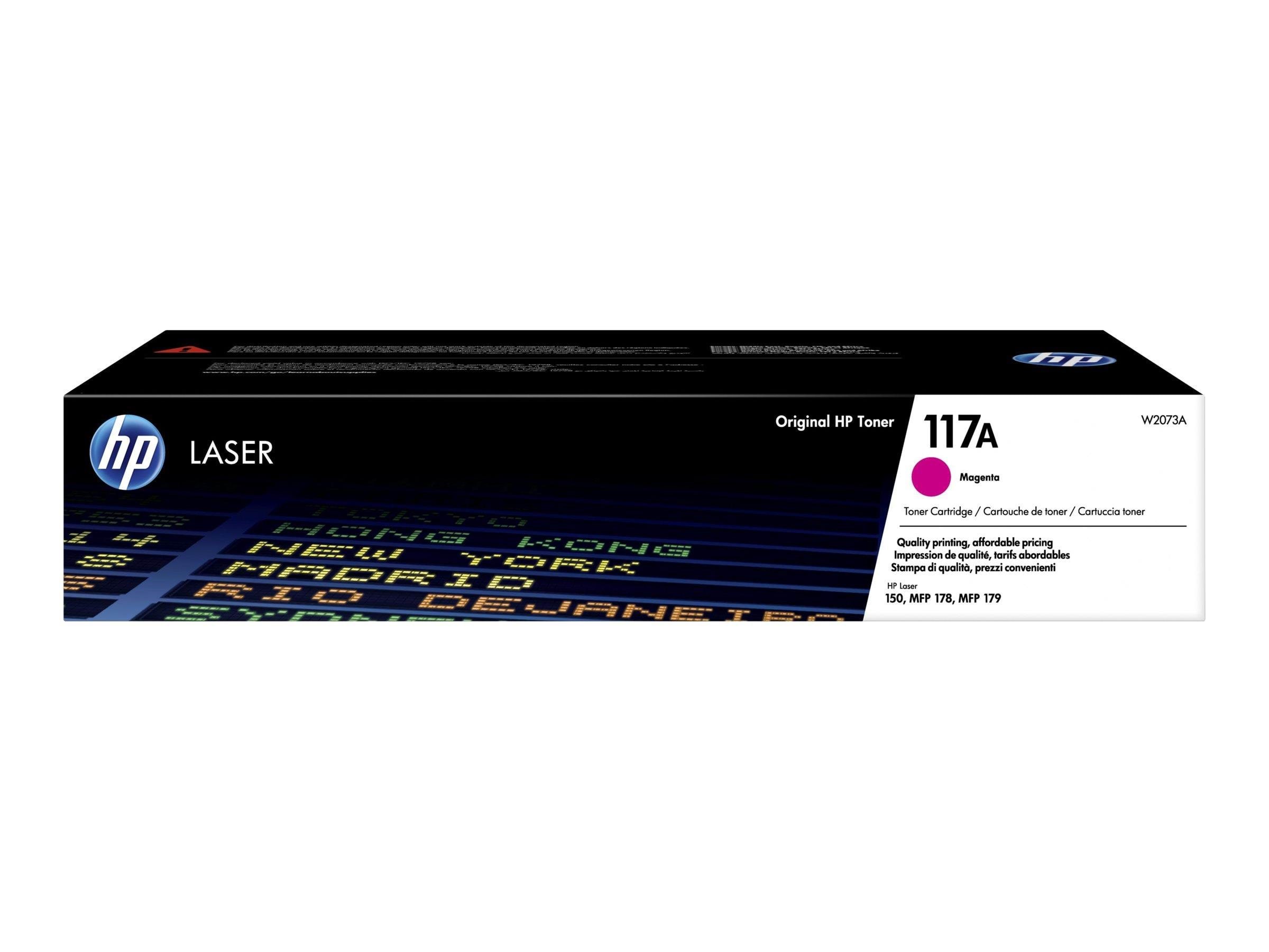 HP 117a / W2073a Magenta Toner - Druckerzubehoer Tinte Toner