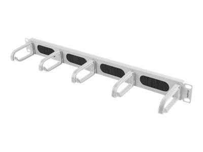Lanberg Ak-1203-s - Cable Organizer - 1U - 19" - Kabelkanal Kabelschlauch Grau