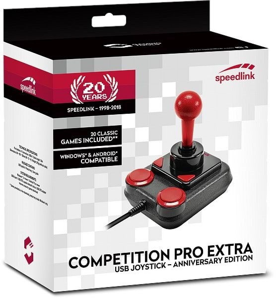 Speed-link Competition Pro Extra - Wired Controller - PC - Gaming Zubehoer Sl-650212-bkrd