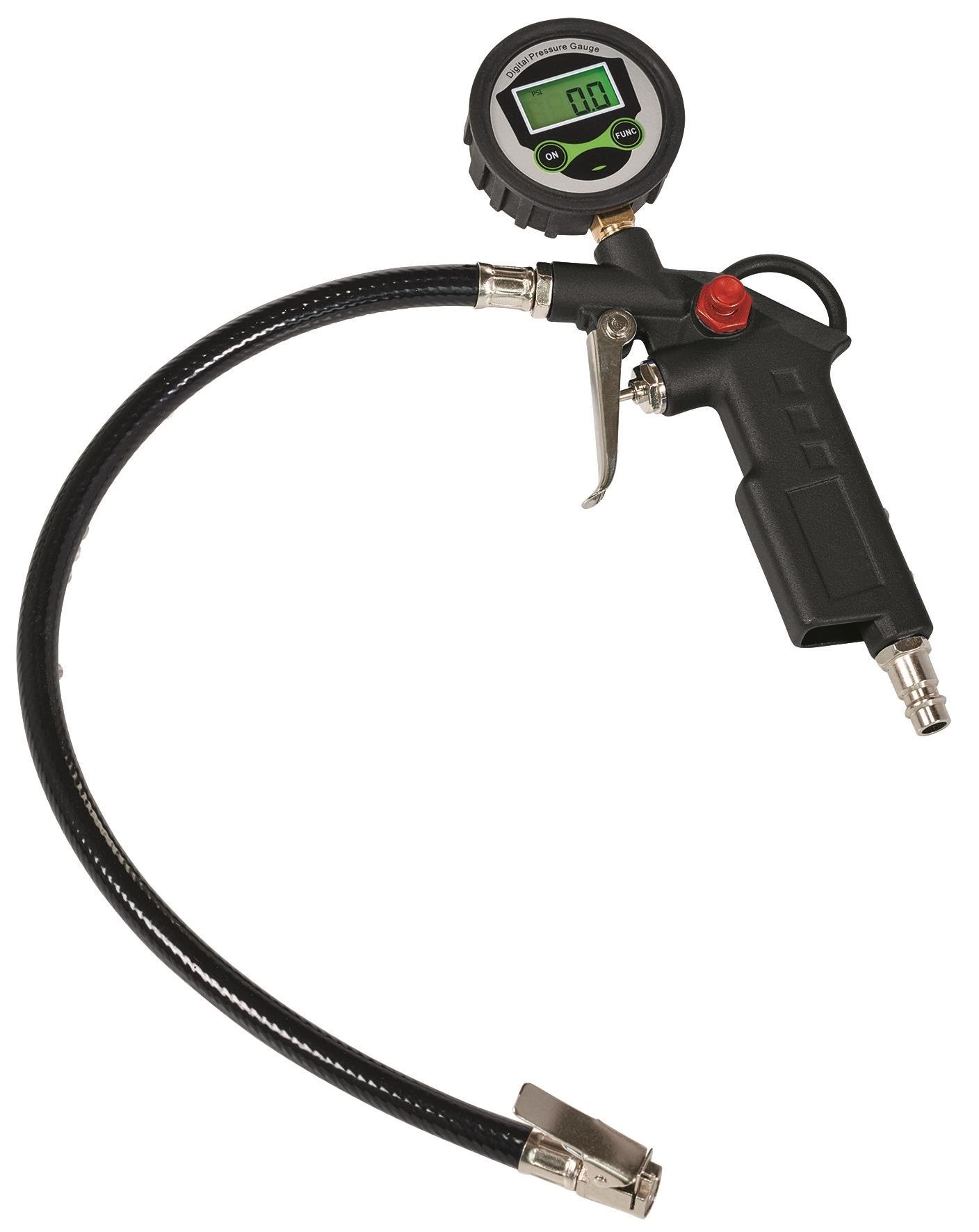 Einhell Air Compressor Accessory Tire Pressure Gauge Digital - Haus Garten