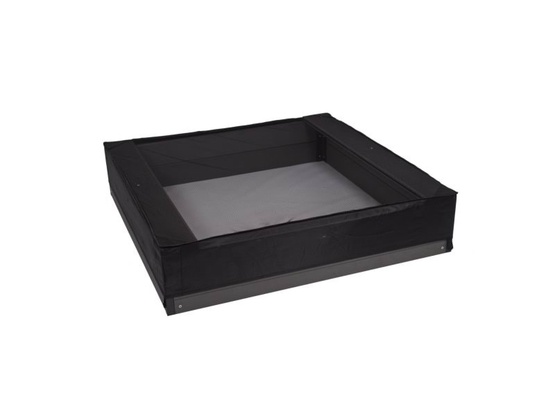 Nordic Play Sandbox Meshcover 120x120x20 cm Black - Spiele im Freien
