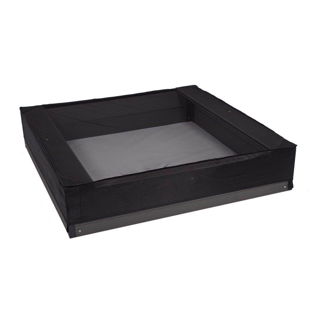 Nordic Play Sankastennetz, 150 x 150 x 20 cm, Schwarz - Spiele im Freien 210-952