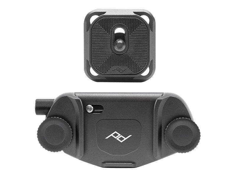 Peak Design Capture Camera Clip (v3) With Standard Plate - Black - Foto Video Zubehoer Cp-bk-3