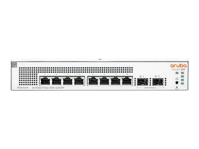 Hewlett Packard Enterprise Aruba Instant On 1930 8G Class4 Poe 2sfp 124w Switch - Switches Jl681a#Abb
