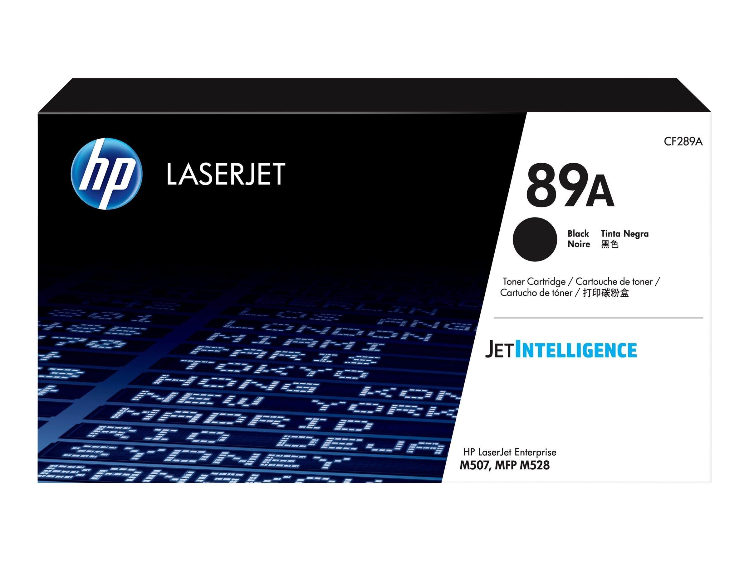 HP 89a / Cf289a - Black Toner - Druckerzubehoer Tinte Toner