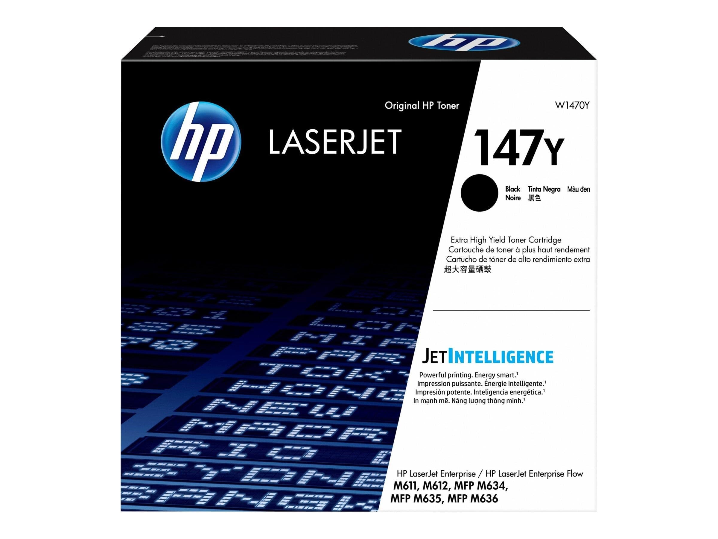 HP 147y / W1470y Extra High Yield Black Toner - Druckerzubehoer Tinte Toner Schwarz