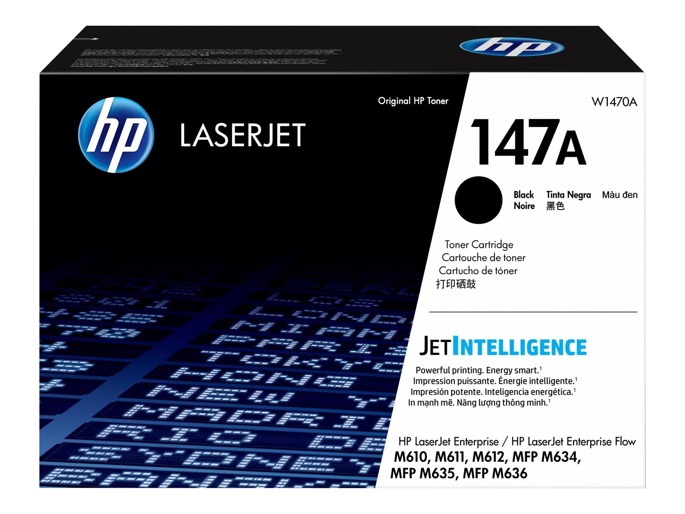 HP 147a / W1470a Black Toner - Druckerzubehoer Tinte Toner Schwarz