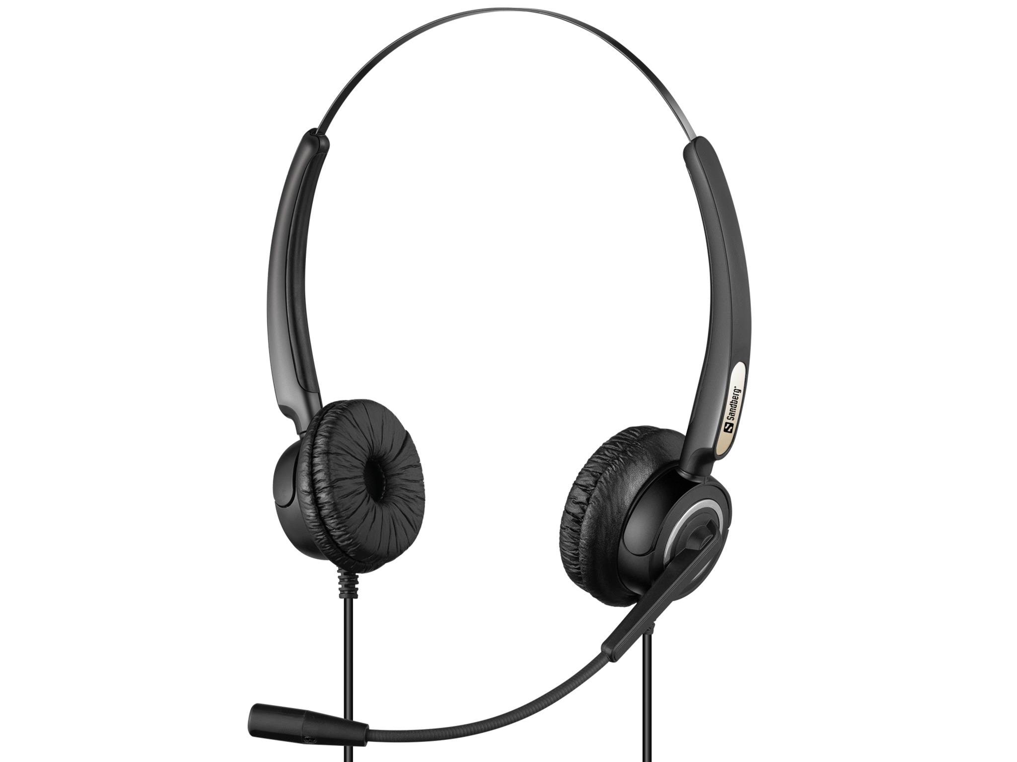 Kopfhörer - Sandberg Usb Pro Office Headset (Usb) - Kopfhoerer/headsets