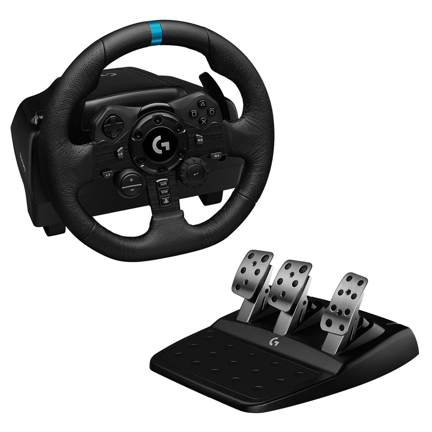 Logitech G923 Trueforce Racing Wheel & Pedals - Ps5/ps4 & PC - Wired Lenkrad & Pedale Set - Sony Playstation 4 - Gaming Zubehoer