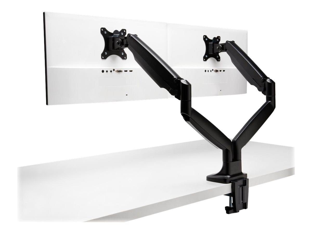 Kensington Smartfit One-touch Dual Monitorarm - Schwarz - Monitorhalterung K59601ww